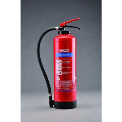 Feuerlöscher Gloria 6 Liter Wasser W6-Easy mit Wandhalterung