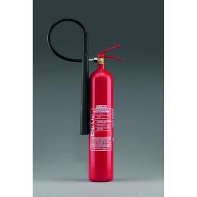 Feuerlöscher Kohlendioxid/Co2 Gloria KS5 SE 5 KG (Aluminium ) mit Wandhalterung